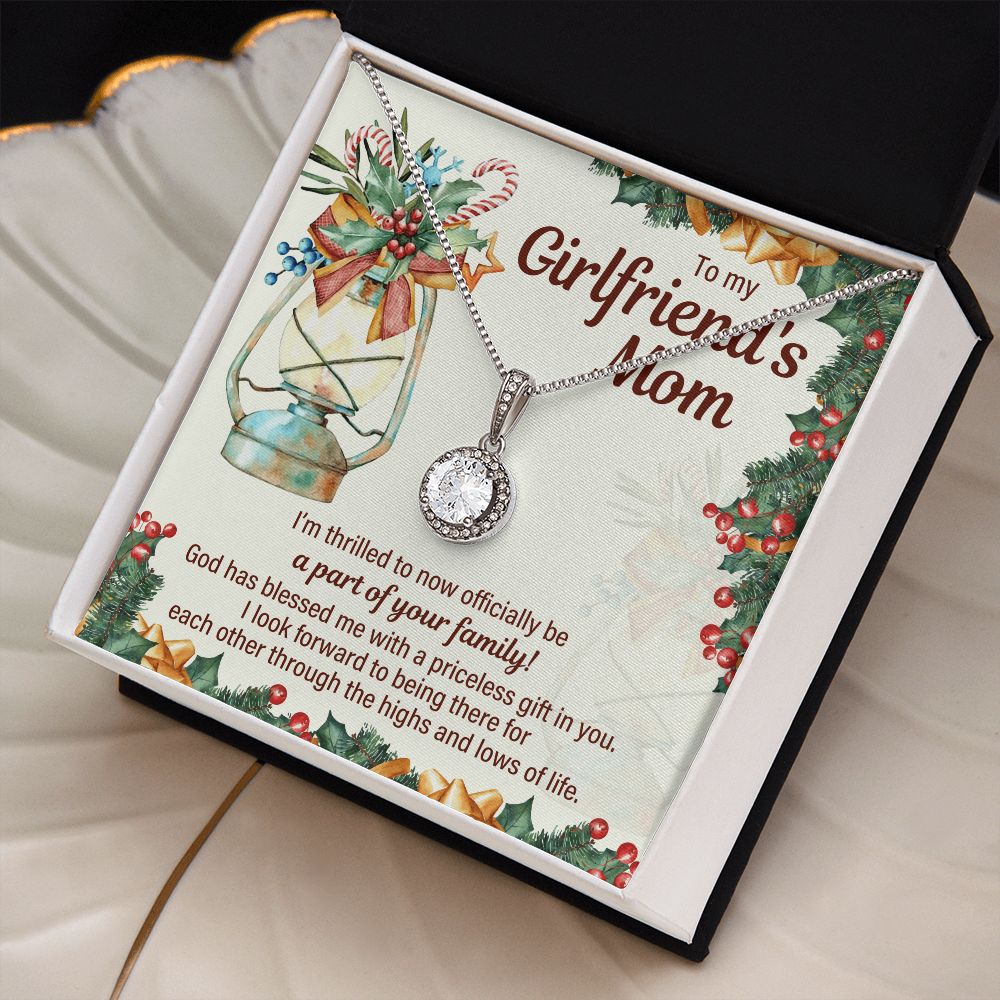 God Has Blessed Me With A Priceless Gift In You - Mom Necklace, Gift For Girlfriend's Mom, Mother's Day Gift For Future Mother-in-law