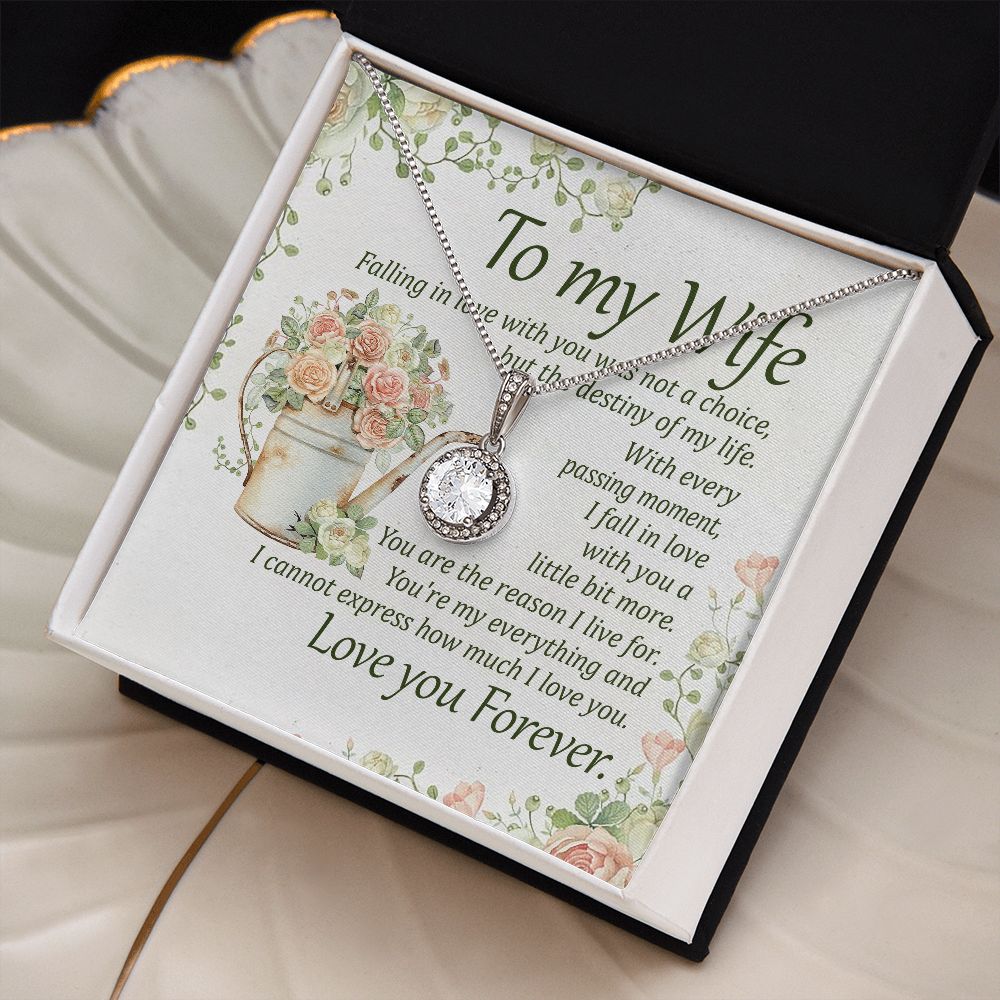 You're My Everything And I Cannot Express How Much I Love You - Women's Necklace, Gift For Her, Anniversary Gift, Valentine's Day Gift For Wife