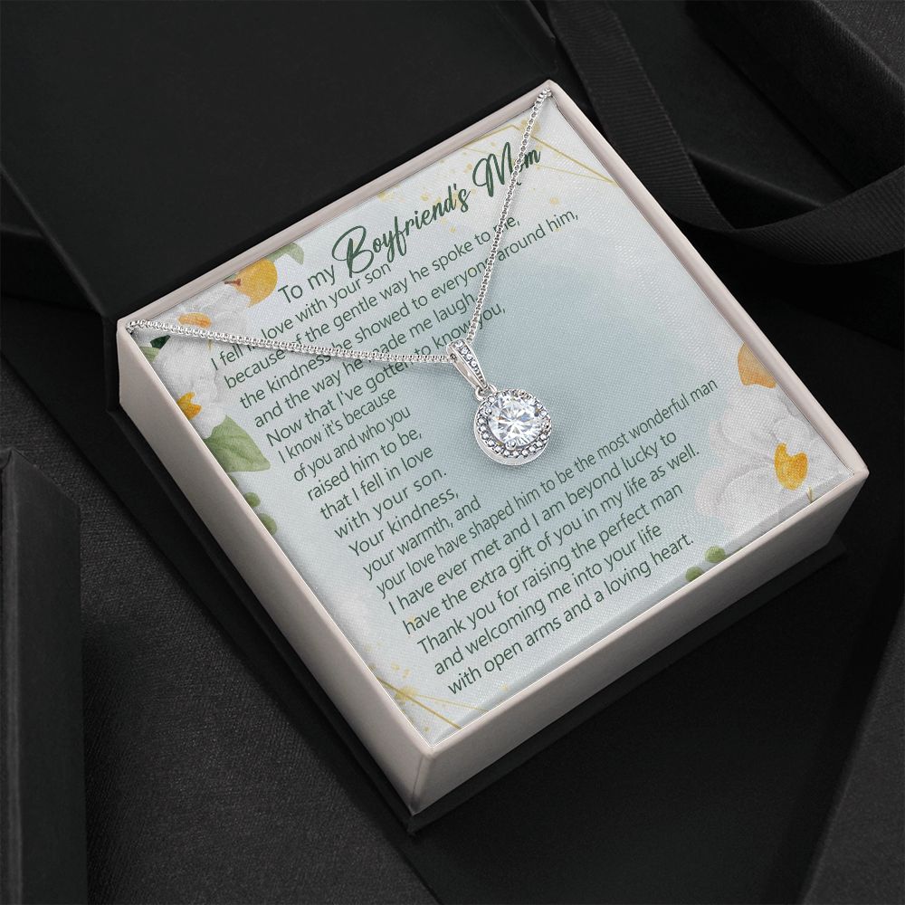 I Am Beyond Lucky To Have The Extra Gift Of You In My Life As Well - Mom Necklace, Gift For Boyfriend's Mom, Mother's Day Gift For Future Mother-in-law