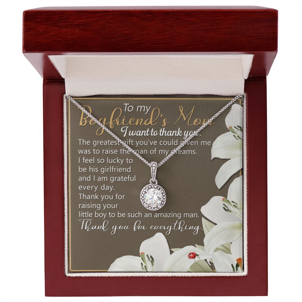 The Greatest Gift You've Could Given Me Was To Raise The Man Of My Dreams - Mom Necklace, Gift For Boyfriend's Mom, Mother's Day Gift For Future Mother-in-law