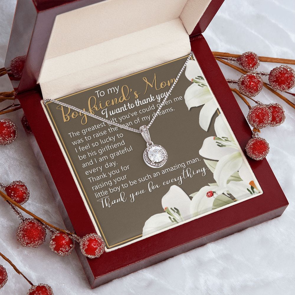The Greatest Gift You've Could Given Me Was To Raise The Man Of My Dreams - Mom Necklace, Gift For Boyfriend's Mom, Mother's Day Gift For Future Mother-in-law