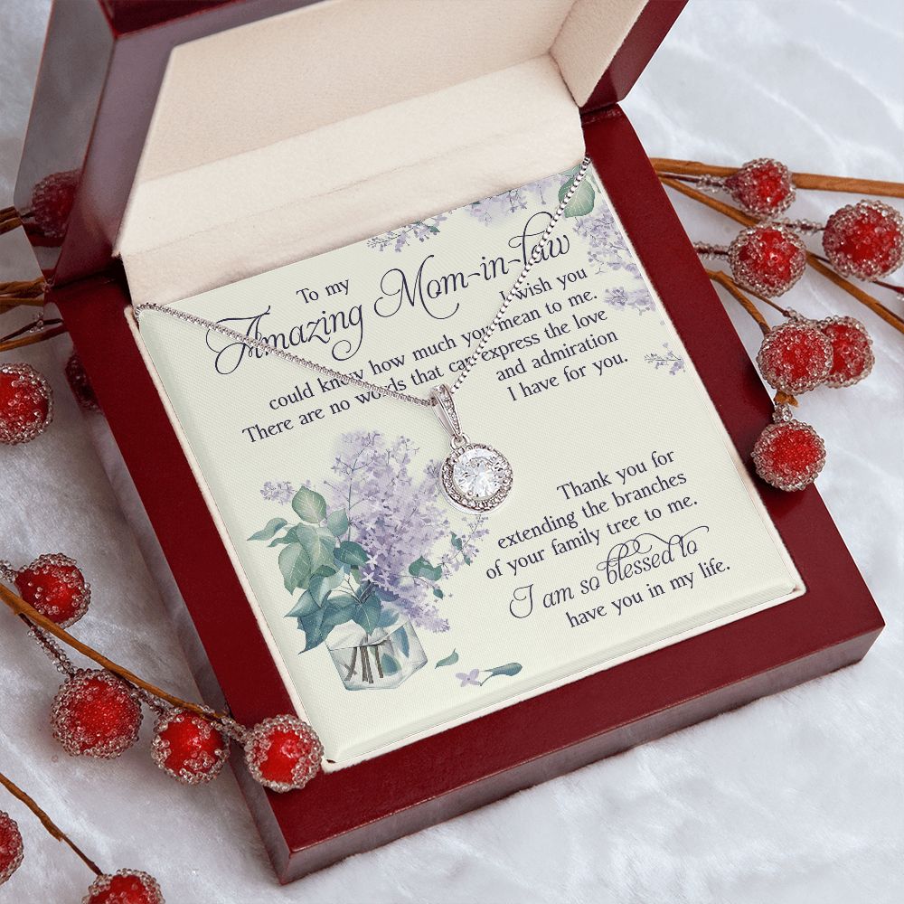No Words That Can Express The Love And Admiration I Have For You - Mom Necklace, Valentine's Day Gift For Mom-in-law, Mother-in-law Gifts