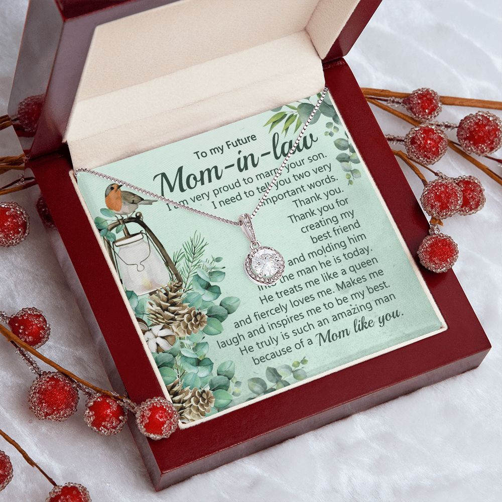 I Need To Tell You Two Very Important Words - Mom Necklace, Gift For Boyfriend's Mom, Mother's Day Gift For Future Mother-in-law