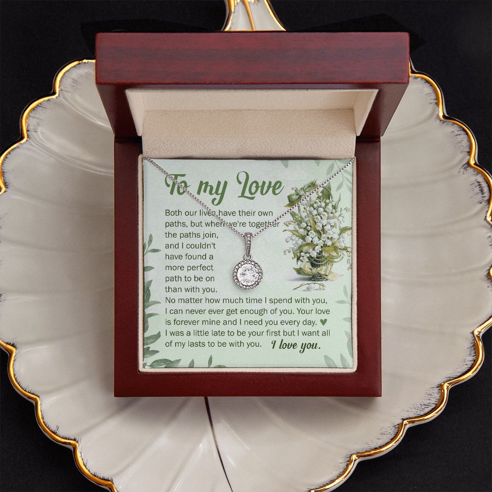I Couldn't Have Found A More Perfect Path To Be On Than With You - Women's Necklace, Gift For Her, Anniversary Gift, Valentine's Day Gift For Wife
