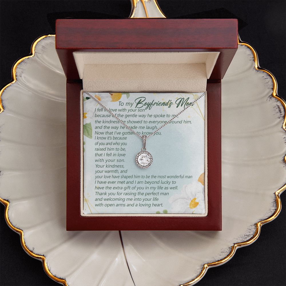 I Am Beyond Lucky To Have The Extra Gift Of You In My Life As Well - Mom Necklace, Gift For Boyfriend's Mom, Mother's Day Gift For Future Mother-in-law