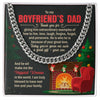 Thank You For Giving Him Extraordinary Examples Of How To Live - Cuban Link Chain, Best Gifts For Boyfriend's Dad, Future Dad-in-law