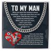 I Love You More Than Any Fight We Will Ever Have - Cuban Link Chain, Gift For Boyfriend, Gift For Him, Anniversary Gifts