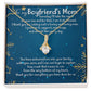 From The Very Bottom Of My Heart, Thank You For Everything - Mom Necklace, Gift For Boyfriend's Mom, Mother's Day Gift For Future Mother-in-law