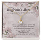 Thank You For Sharing Your Son With Me - Mom Necklace, Gift For Boyfriend's Mom, Mother's Day Gift For Future Mother-in-law