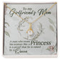 A Man Who Treats His Woman Like A Princess Is A Proof That He Is Raised By A Queen - Mom Necklace, Gift For Boyfriend's Mom, Mother's Day Gift For Future Mother-in-law