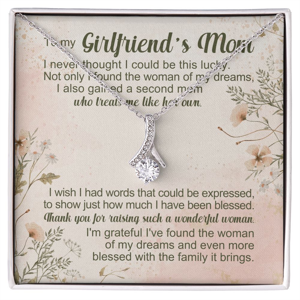 I Wish I Had Words That Could Be Expressed To Show Just How Much I Have Been Blessed - Mom Necklace, Gift For Girlfriend's Mom, Mother's Day Gift For Future Mother-in-law