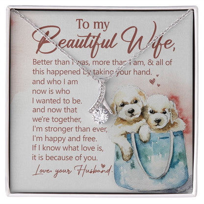 Now That We're Together, I'm Stronger Than Ever - Women's Necklace, Gift For Her, Anniversary Gift, Valentine's Day Gift For Wife