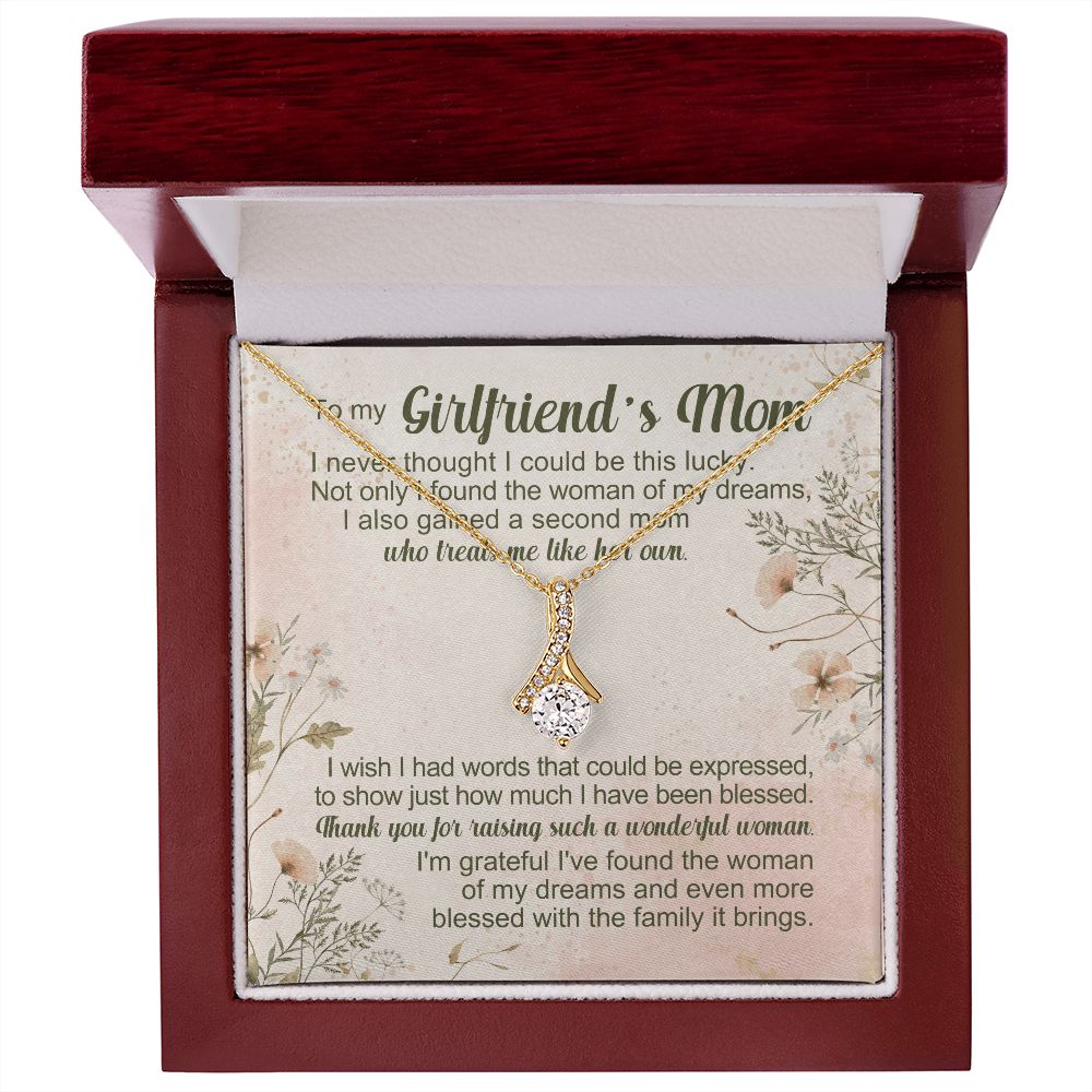 I Wish I Had Words That Could Be Expressed To Show Just How Much I Have Been Blessed - Mom Necklace, Gift For Girlfriend's Mom, Mother's Day Gift For Future Mother-in-law