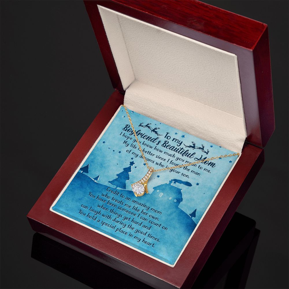 My Life Is Better Since I Found The Man Of My Dreams Who Is Your Son - Mom Necklace, Gift For Boyfriend's Mom, Mother's Day Gift For Future Mother-in-law