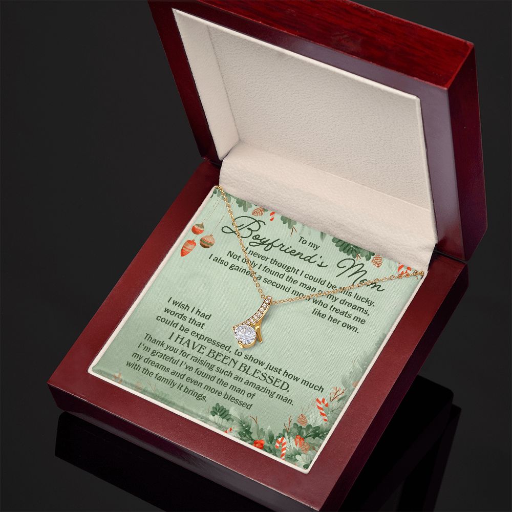 I Wish I Had Words That Could Be Expressed - Mom Necklace, Gift For Boyfriend's Mom, Mother's Day Gift For Future Mother-in-law