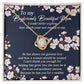 He Is An Extraordinary Person Because He Has You For A Mother - Mom Necklace, Gift For Boyfriend's Mom, Mother's Day Gift For Future Mother-in-law