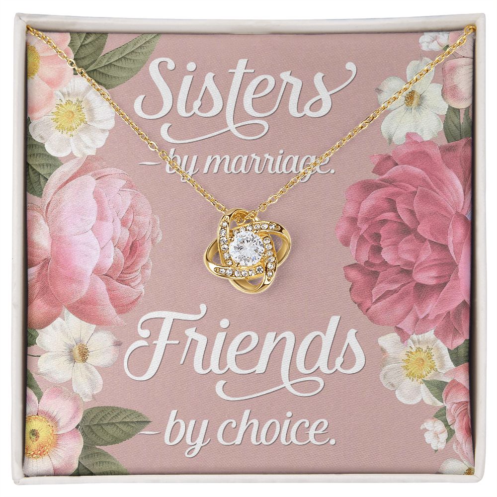 Sister Necklace, To My Stepsister Gift On Her Wedding Day, Bonus Siste –  Rakva