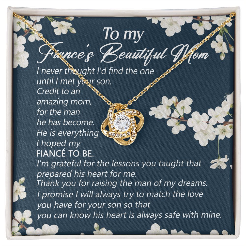 He Is Everything I Hoped My Fiancé To Be - Women's Necklace, Gift For Son's Girlfriend, Fiance's Mom, Gift For Future Daughter-in-law