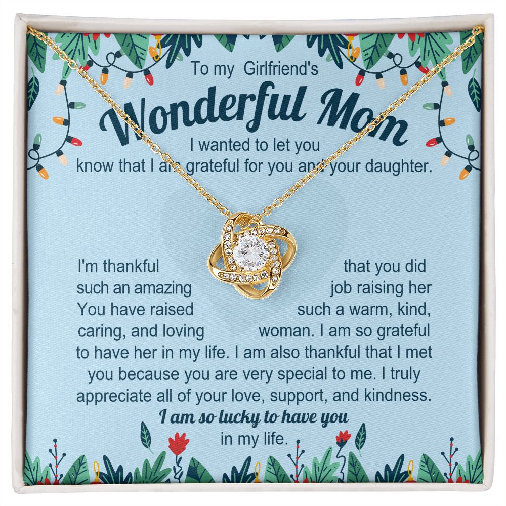 I Truly Appreciate All Of Your Love, Support, And Kindness - Mom Necklace, Gift For Girlfriend's Mom, Mother's Day Gift For Future Mother-in-law