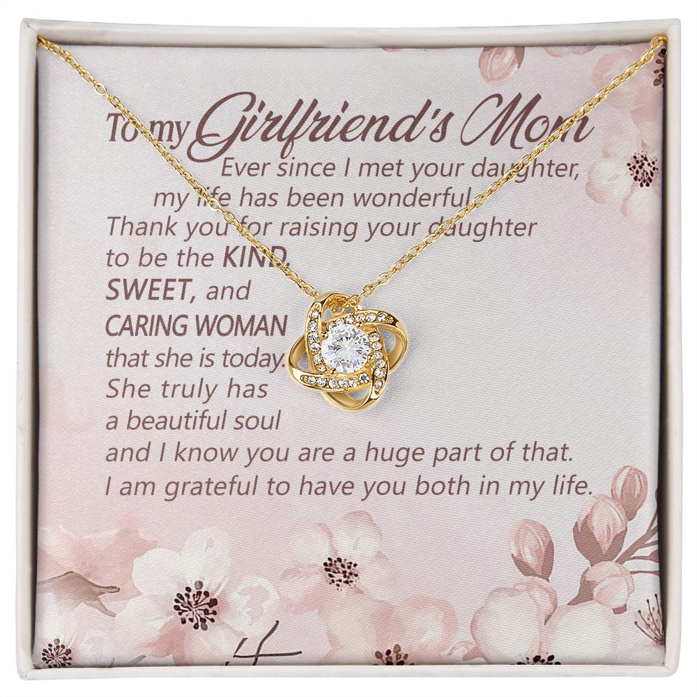 Ever Since I Met Your Daughter, My Life Has Been Wonderful - Mom Necklace, Gift For Girlfriend's Mom, Mother's Day Gift For Future Mother-in-law