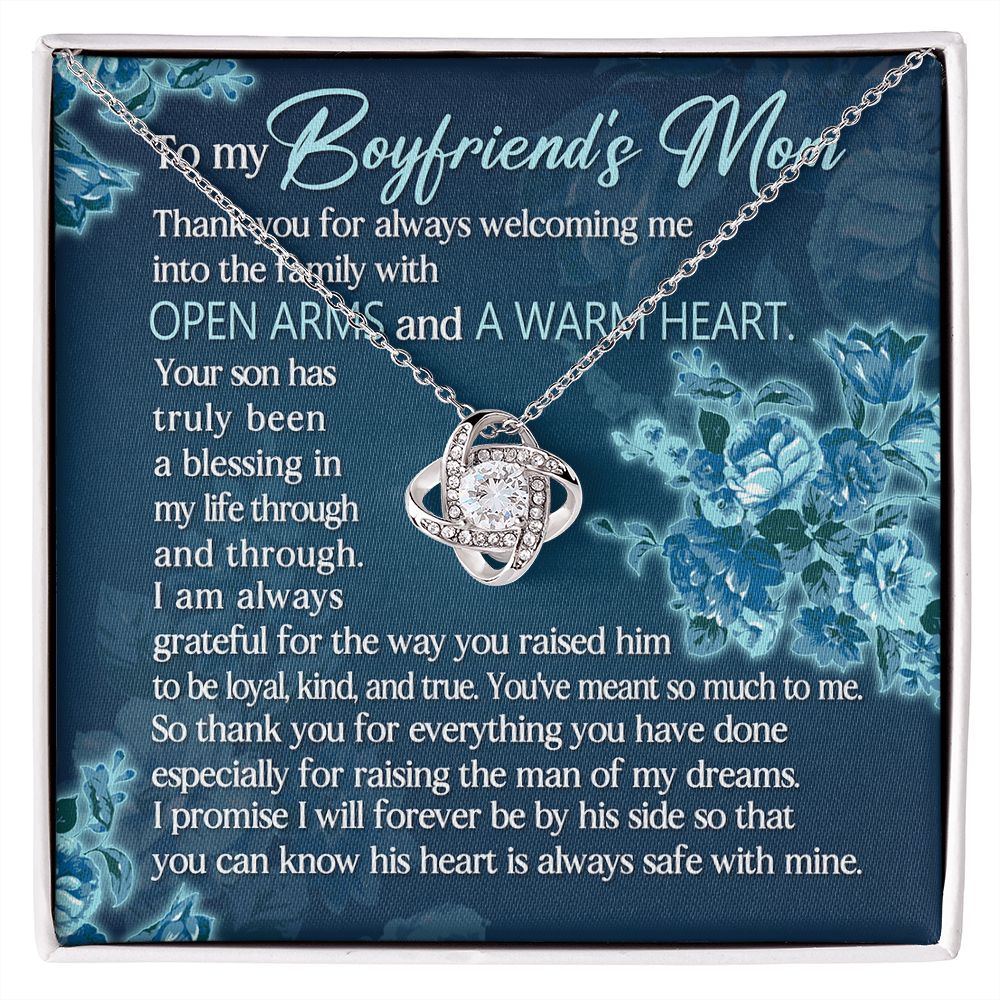 You Raised Him To Be Loyal, Kind, And True - Mom Necklace, Gift For Boyfriend's Mom, Mother's Day Gift For Future Mother-in-law
