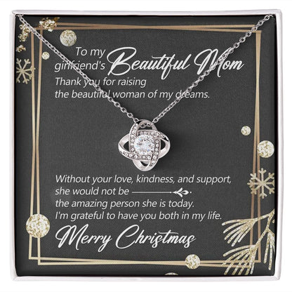 Thank You For Raising The Beautiful Woman Of My Dreams - Mom Necklace, Gift For Girlfriend's Mom, Mother's Day Gift For Future Mother-in-law