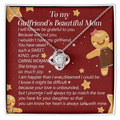 You Can Know Her Heart Is Always Safe With Mine - Mom Necklace, Gift For Girlfriend's Mom, Mother's Day Gift For Future Mother-in-law