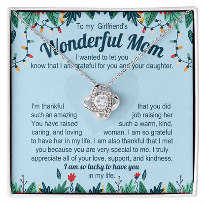 I Truly Appreciate All Of Your Love, Support, And Kindness - Mom Necklace, Gift For Girlfriend's Mom, Mother's Day Gift For Future Mother-in-law