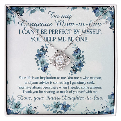 Thank You For Sharing So Much Of Yourself With Me - Mom Necklace, Gift For Boyfriend's Mom, Mother's Day Gift For Future Mother-in-law