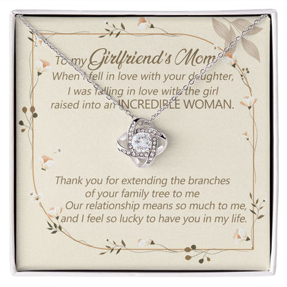I Was Falling In Love With The Girl Raised Into An Incredible Woman - Mom Necklace, Gift For Boyfriend's Mom, Mother's Day Gift For Future Mother-in-law