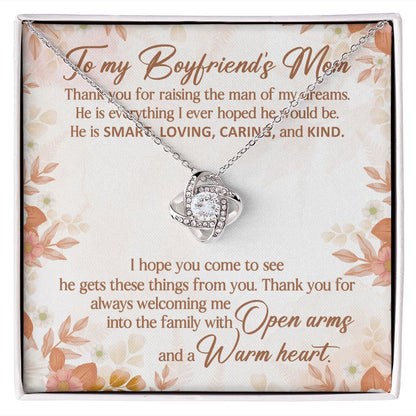 I Hope You Come To See He Gets These Things From You - Mom Necklace, Gift For Boyfriend's Mom, Mother's Day Gift For Future Mother-in-law