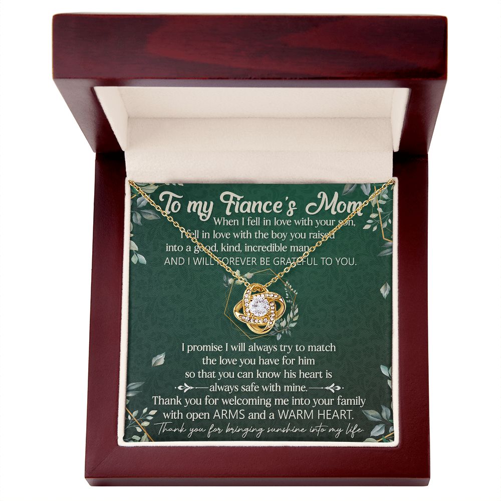 Thank You For Bringing Sunshine Into My Life - Women's Necklace, Gift For Son's Girlfriend, Fiance's Mom, Gift For Future Daughter-in-law