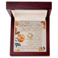 I'm Thankful For The Lesson You Taught - Mom Necklace, Gift For Boyfriend's Mom, Mother's Day Gift For Future Mother-in-law