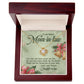 Thank You For Loving Me As Your Own - Mom Necklace, Gift For Fiance's Mom, Mother's Day Gift For Future Mother-in-law