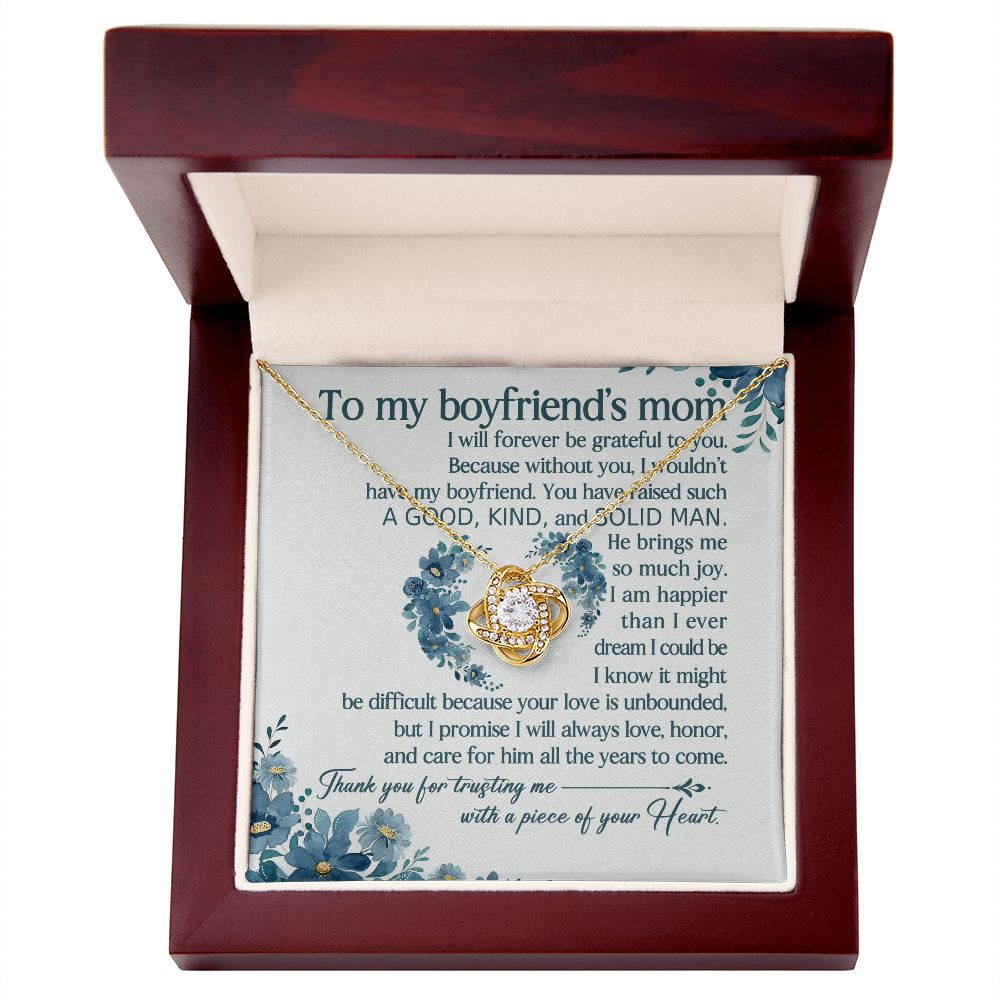 I Know It Might Be Difficult Because Your Love Is Unbounded - Mom Necklace, Gift For Boyfriend's Mom, Mother's Day Gift For Future Mother-in-law