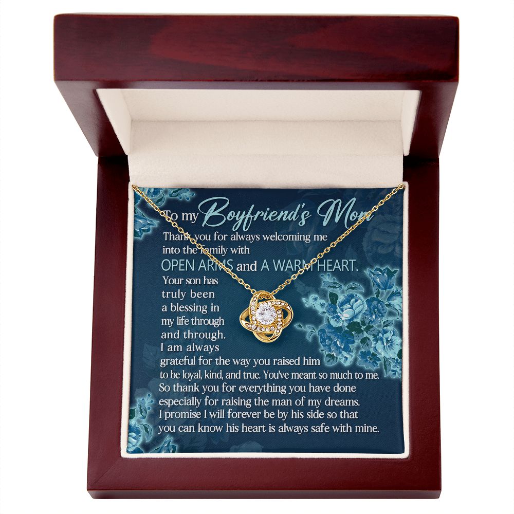 You Raised Him To Be Loyal, Kind, And True - Mom Necklace, Gift For Boyfriend's Mom, Mother's Day Gift For Future Mother-in-law