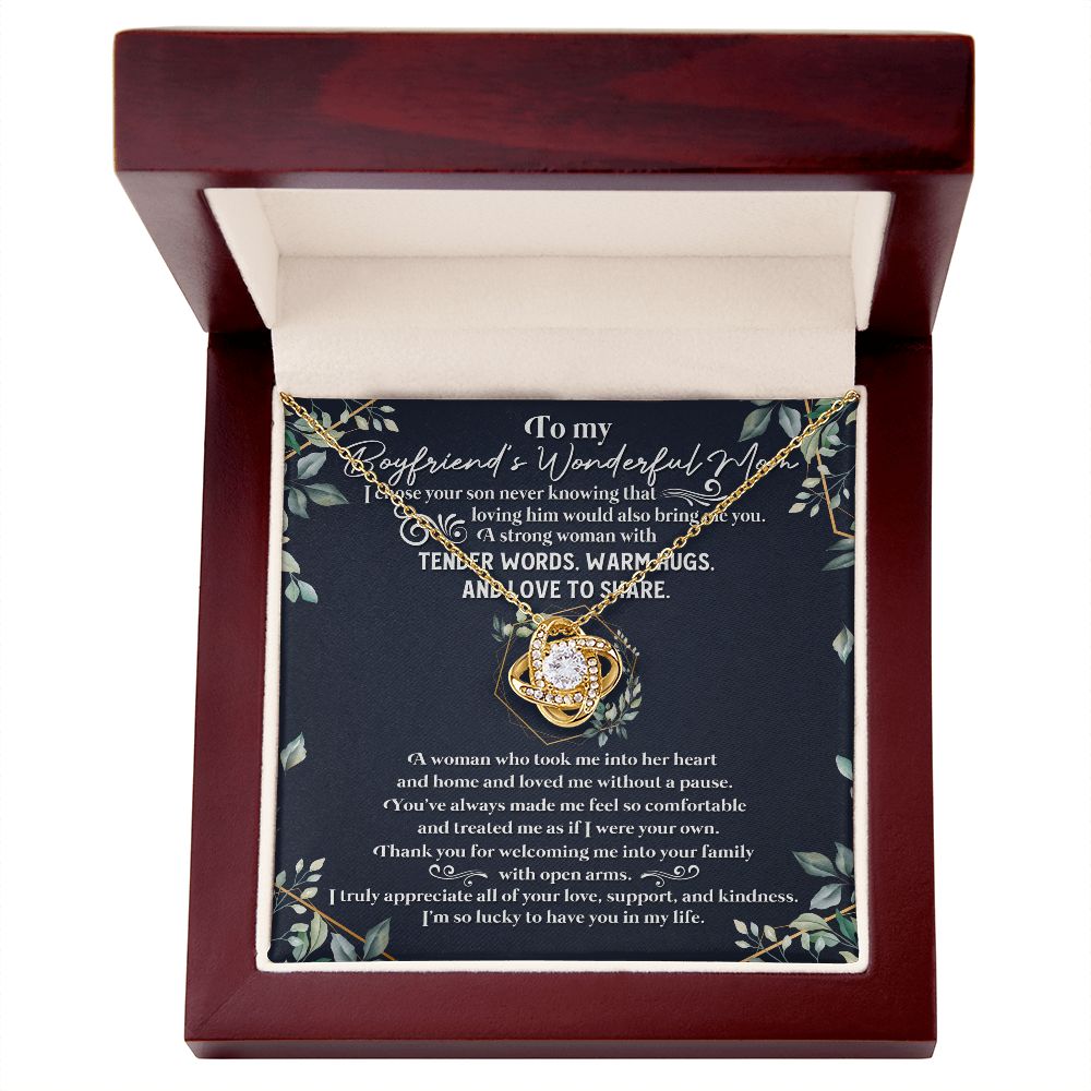 A Woman Who Took Me Into Her Heart - Mom Necklace, Gift For Boyfriend's Mom, Mother's Day Gift For Future Mother-in-law