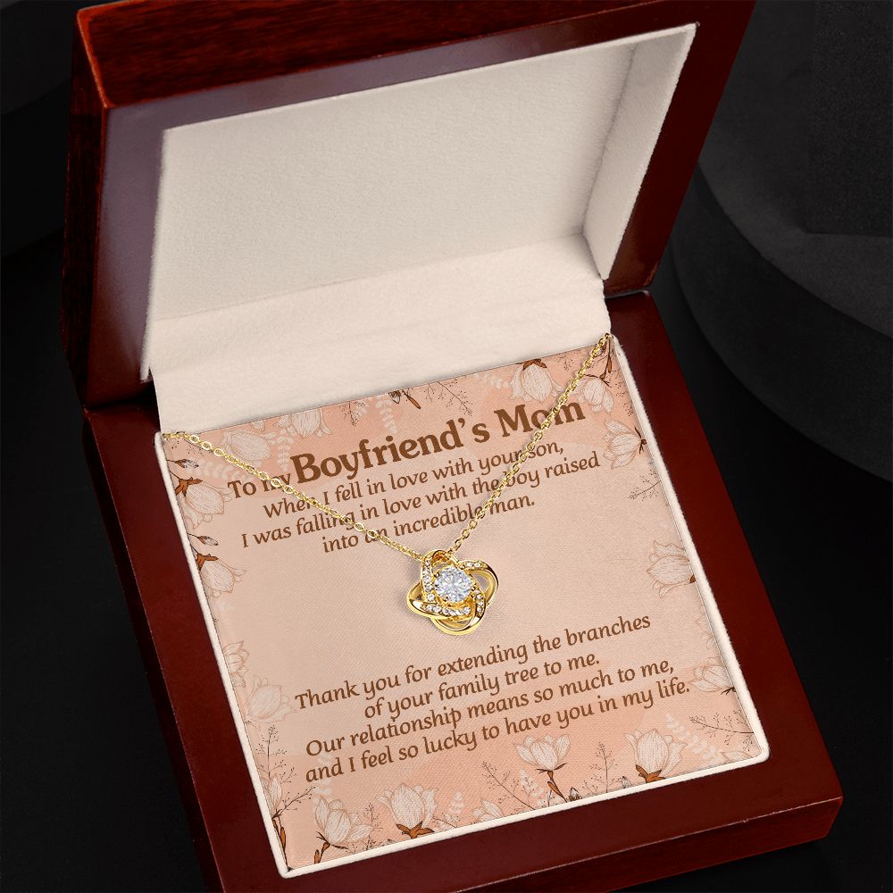 Thank You For Extending The Branches Of Your Family Tree To Me - Mom Necklace, Gift For Boyfriend's Mom, Mother's Day Gift For Future Mother-in-law