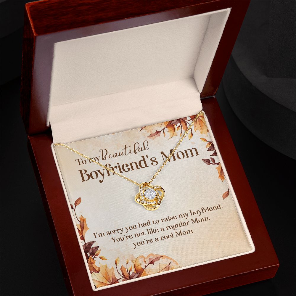 I'm Sorry You Had To Raise My Boyfriend - Mom Necklace, Gift For Boyfriend's Mom, Mother's Day Gift For Future Mother-in-law