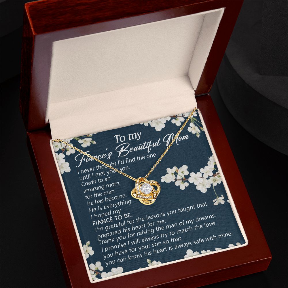 He Is Everything I Hoped My Fiancé To Be - Women's Necklace, Gift For Son's Girlfriend, Fiance's Mom, Gift For Future Daughter-in-law