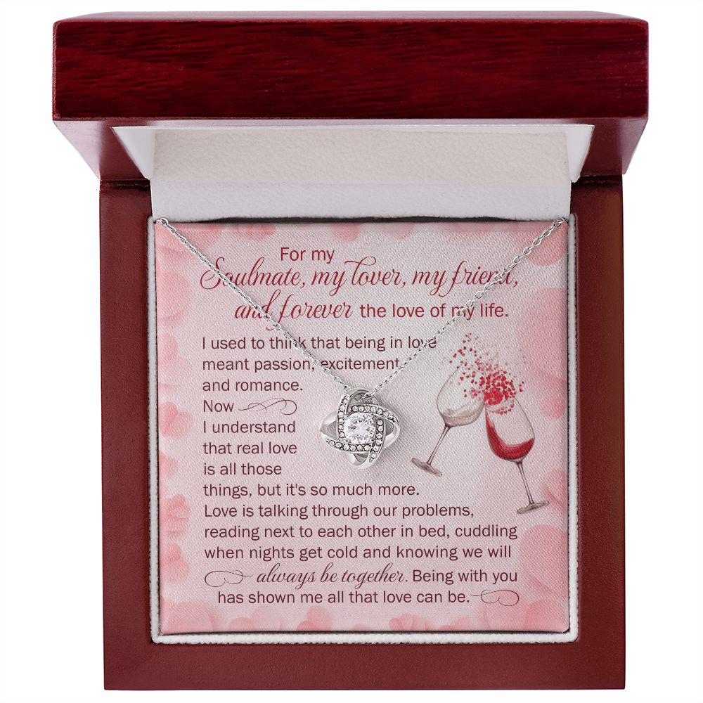 Being With You Has Shown Me All That Love Can Be - Women's Necklace, Gift For Her, Anniversary Gift, Valentine's Day Gift For Wife