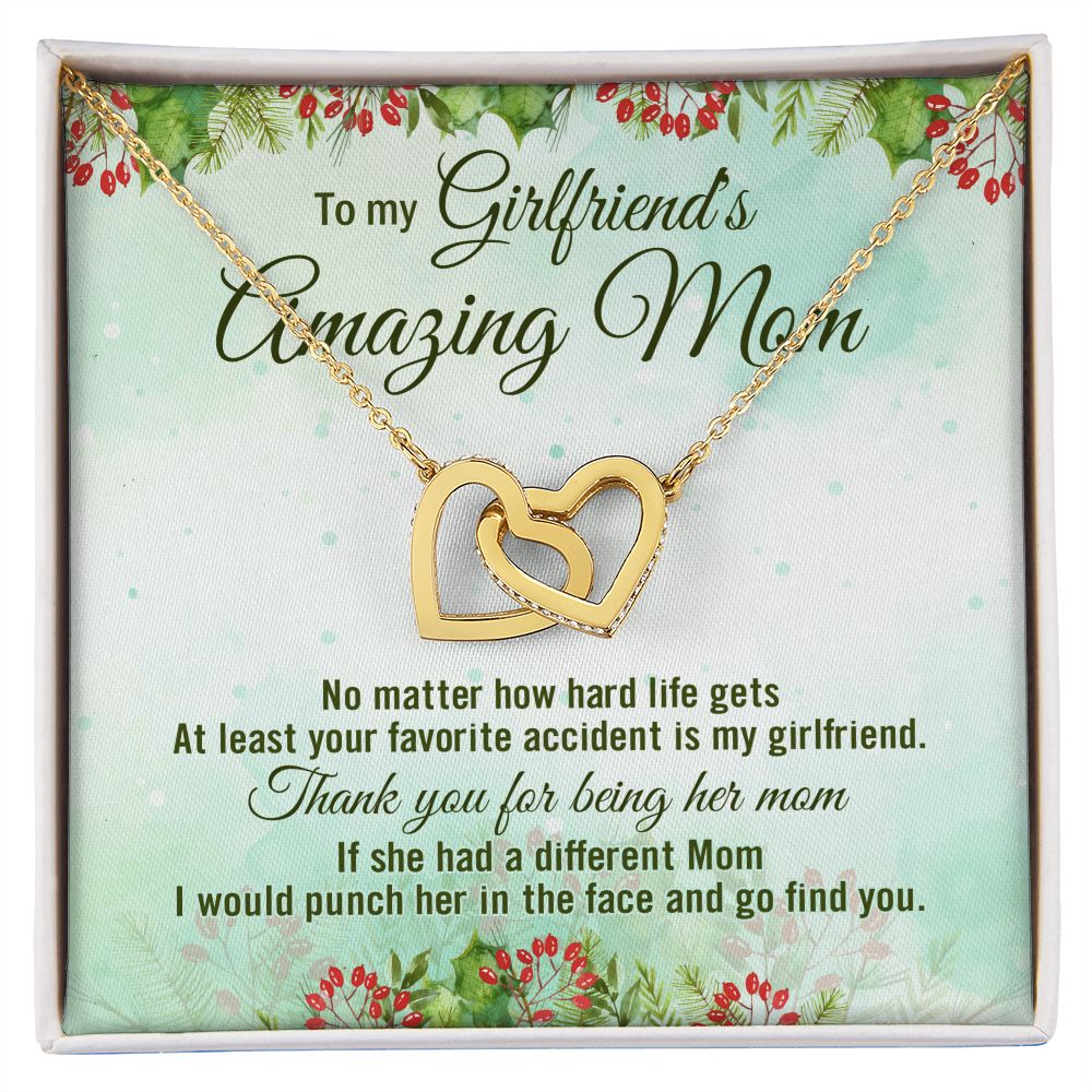 At Least Your Favorite Accident Is My Girlfriend - Mom Necklace, Gift For Girlfriend's Mom, Mother's Day Gift For Future Mother-in-law