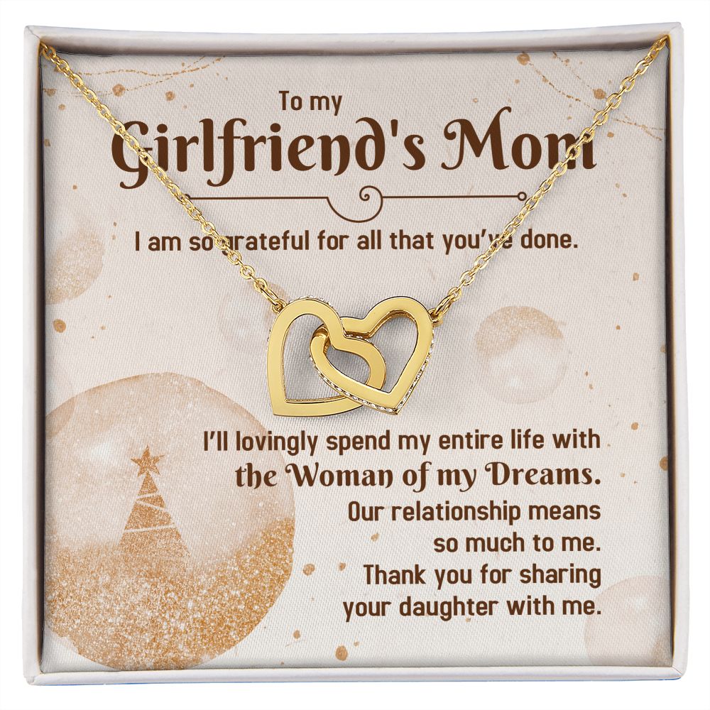 I'll Lovingly Spend My Entire Life With The Woman Of My Dreams - Mom Necklace, Gift For Girlfriend's Mom, Mother's Day Gift For Future Mother-in-law