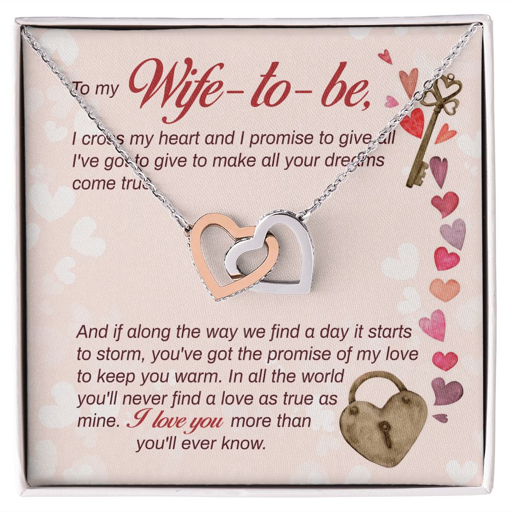 Give All I've Got To Give To Make All Your Dreams Come True - Women's Necklace, Gift For Her, Anniversary Gift, Valentine's Day Gift For Wife-to-be