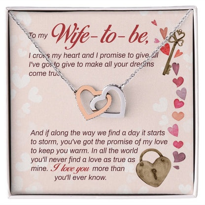 Give All I've Got To Give To Make All Your Dreams Come True - Women's Necklace, Gift For Her, Anniversary Gift, Valentine's Day Gift For Wife-to-be