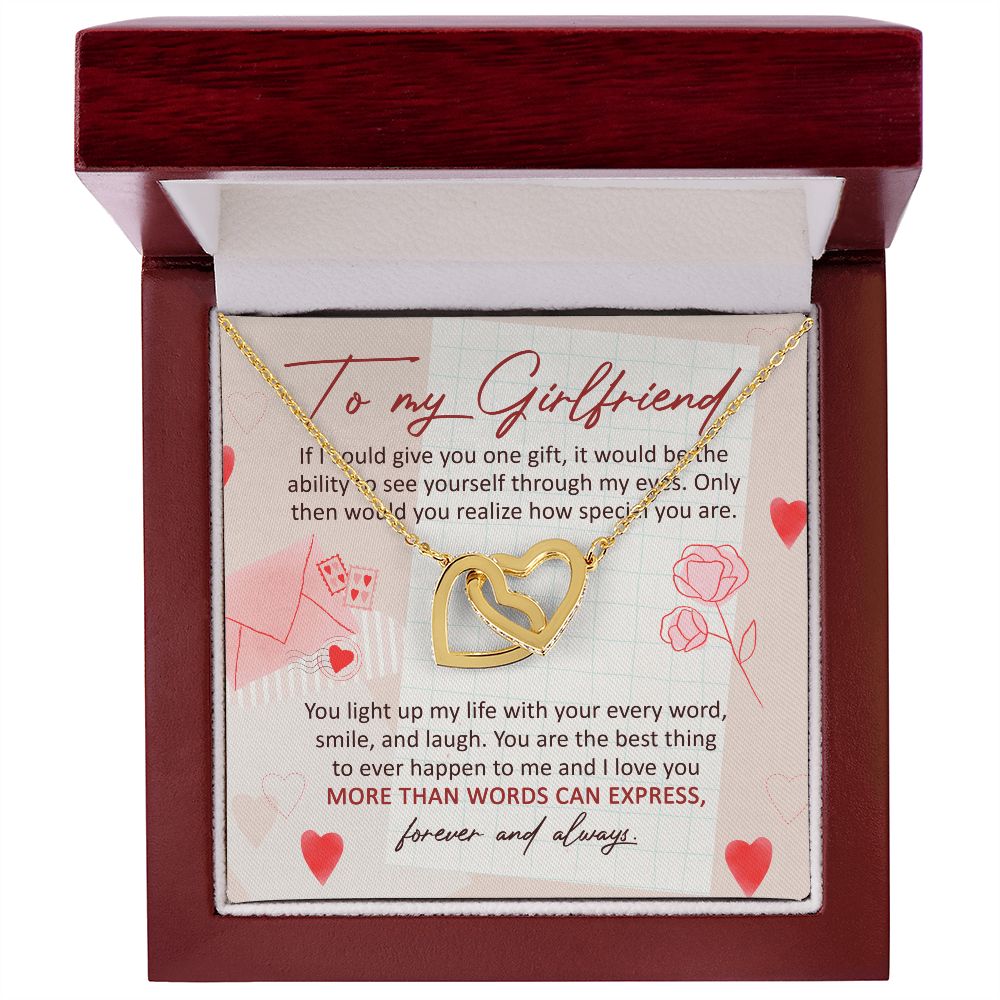 You Light Up My Life With Your Every Word, Smile, And Laugh - Women's Necklace, Gift For Her, Anniversary Gift, Valentine's Day Gift For Girlfriend