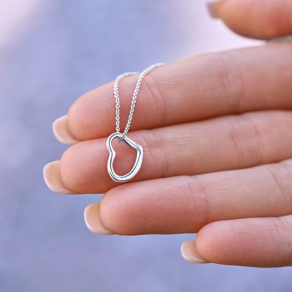 Now That I've Gotten To Know You, I Know It's Because Of You - Necklace, Gift For Boyfriend's Mom, Mother's Day Gift For Future Mother-in-law