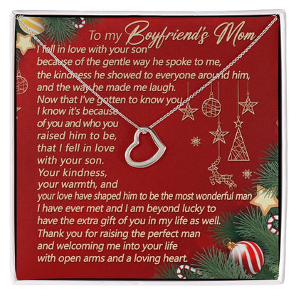 Now That I've Gotten To Know You, I Know It's Because Of You - Necklace, Gift For Boyfriend's Mom, Mother's Day Gift For Future Mother-in-law