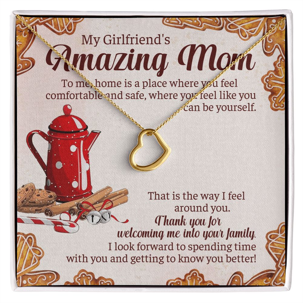 I Look Forward To Spending Time With You And Getting To Know You Better - Mom Necklace, Gift For Girlfriend's Mom, Mother's Day Gift For Future Mother-in-law