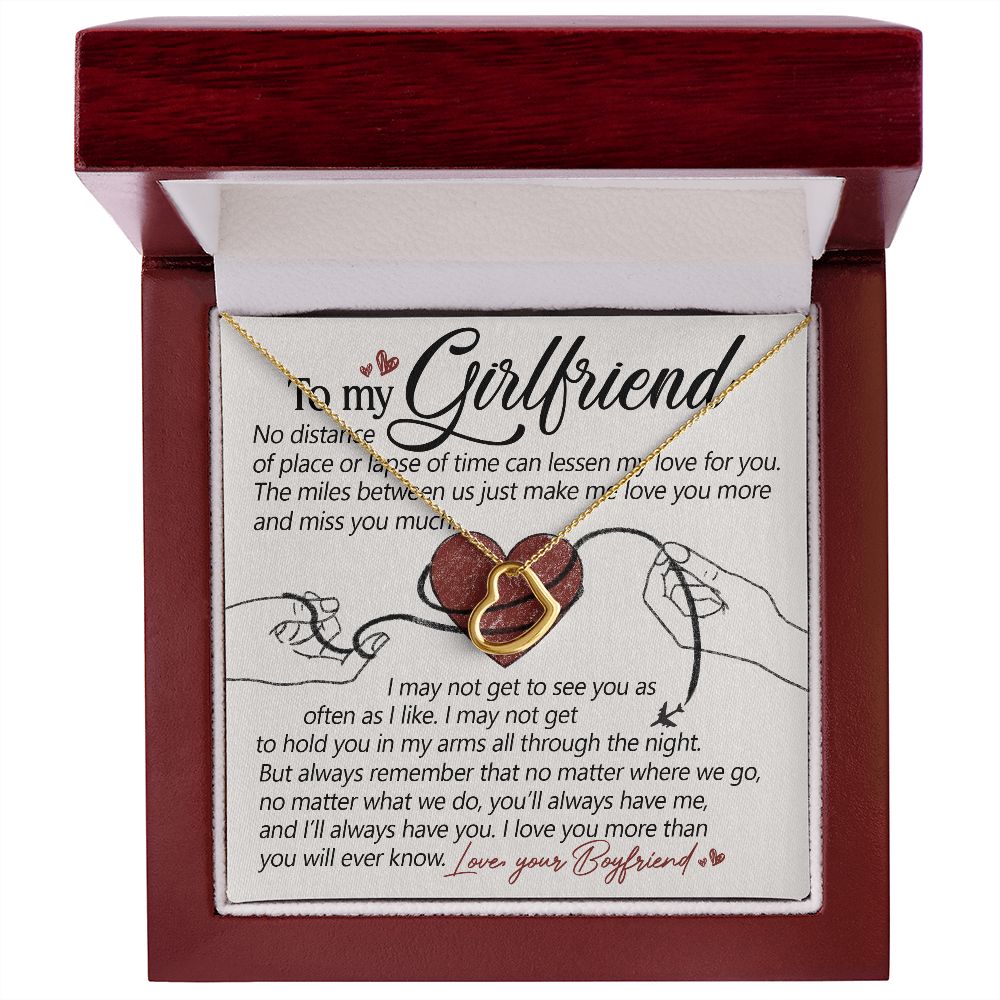 Gift for girlfriend deals to remember me
